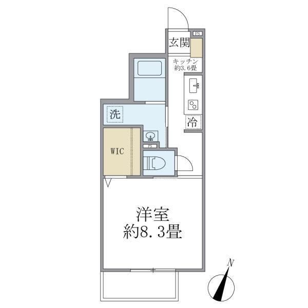 ロンサールB棟の間取り