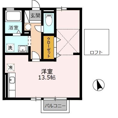 セジュール花梨の間取り