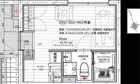 Ludens大崎ANNEXの間取り