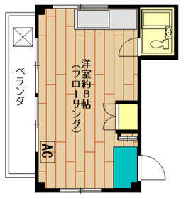 コーポ不二ビルの間取り