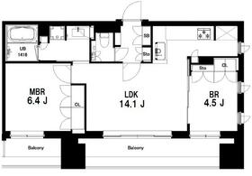 中目黒ウエストの間取り