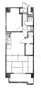 松原メイトマンションの間取り