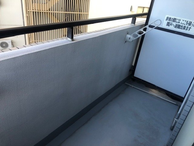 8/13 バルコニー