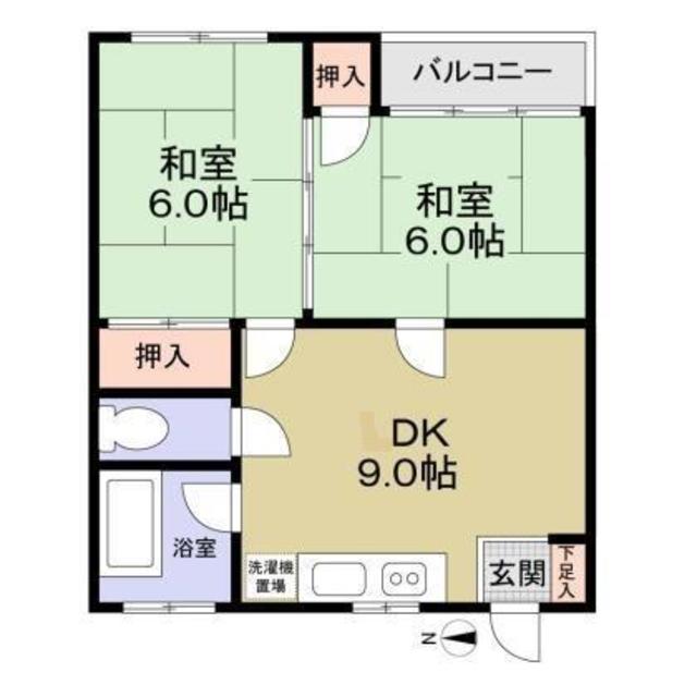 ファミーユ落合の間取り