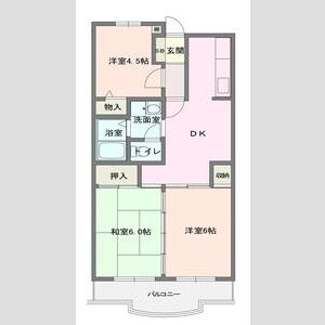 エクセレンス南栗原の間取り