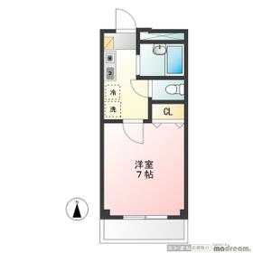 キティーコーポの間取り