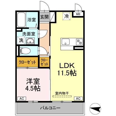 ビアンコ光が丘の間取り