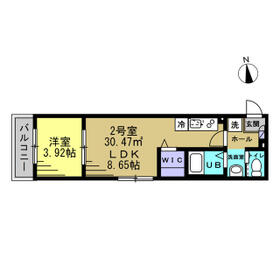 Leaf Hills Shinmatsudoの間取り