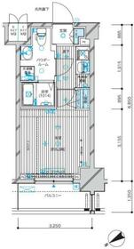 メインステージ蒲田VIエグザの間取り