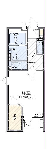 レオネクストコラッジョの間取り