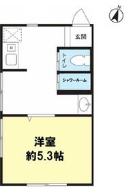 美鈴コーポの間取り