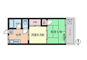 ヒルズ梶山の間取り