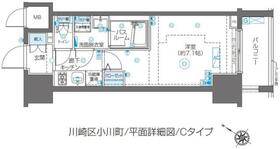 ZOOM川崎Secondの間取り