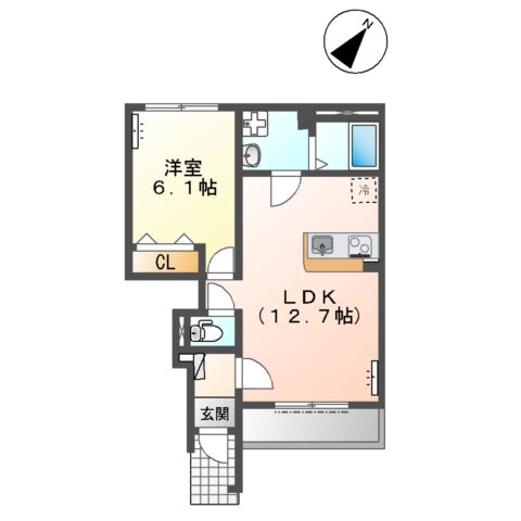 アムールの間取り