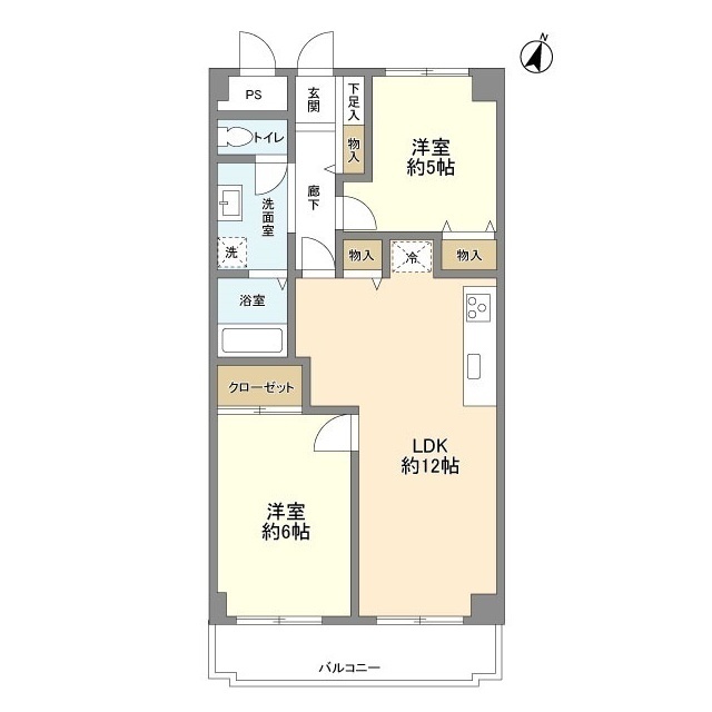 リオ梶ヶ谷の間取り
