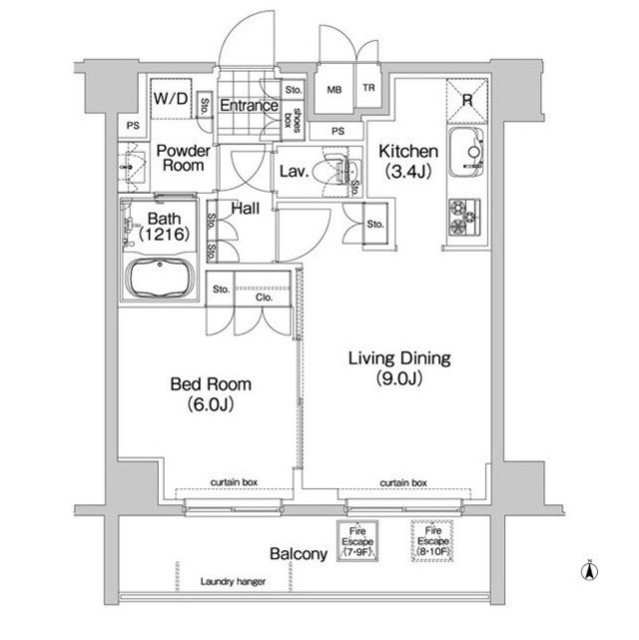 コンフォリア春日富坂の間取り