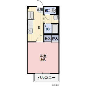 ネオハイツ大矢知の間取り