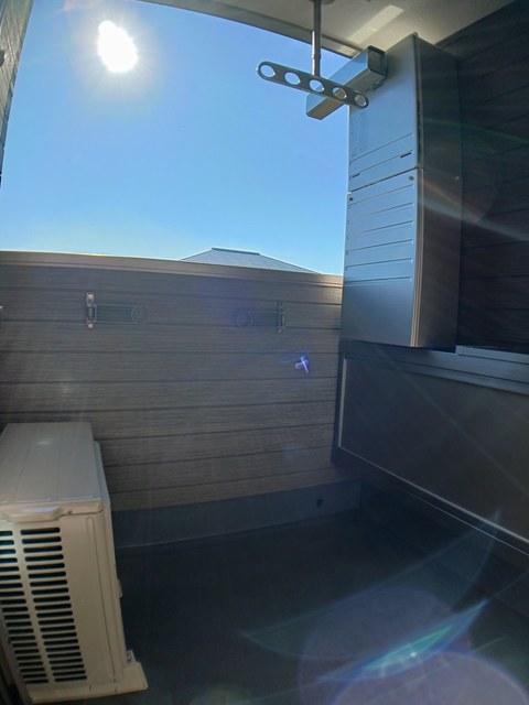 12/20 バルコニー