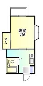 アパートメントｋｕｋｉの間取り