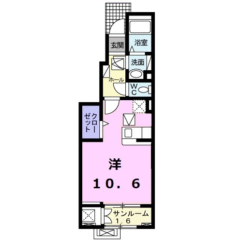 テェーニメント・ブイピー200の間取り