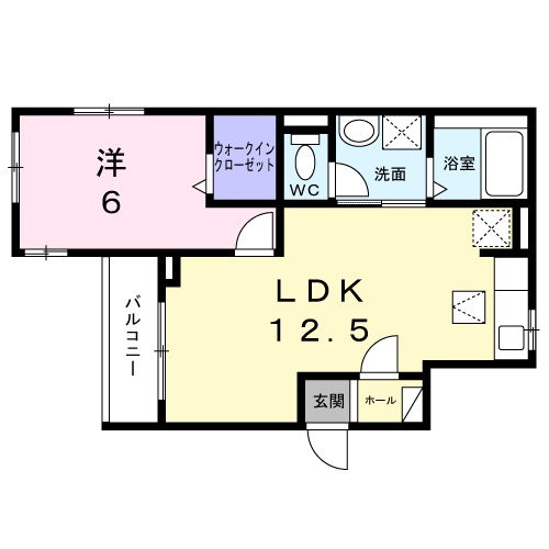 パーチェ エテルノⅠの間取り