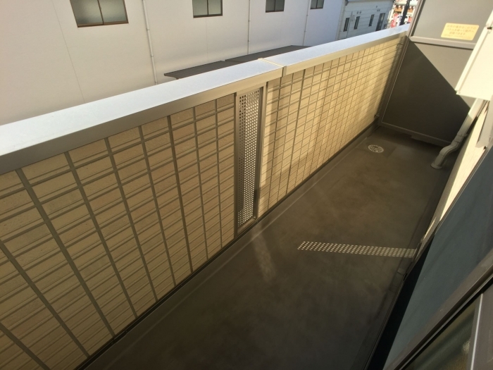 11/24 バルコニー