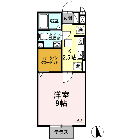 ボナール11の間取り