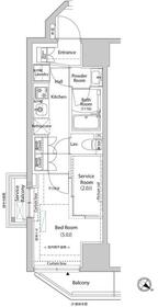 ARKMARK巣鴨COURTの間取り