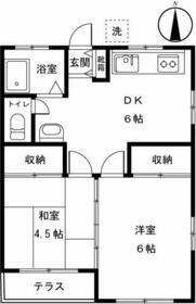 吉田コーポの間取り
