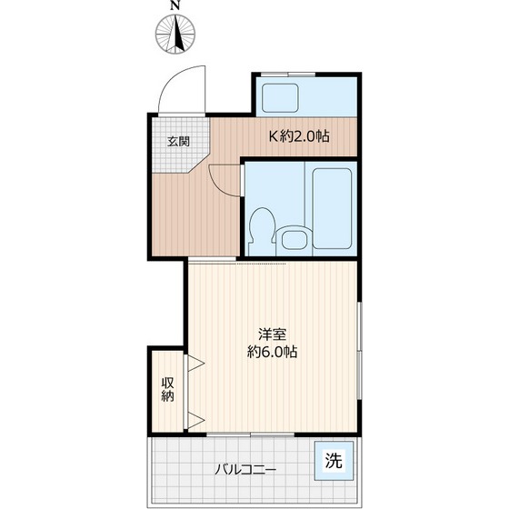 みどり荘の間取り