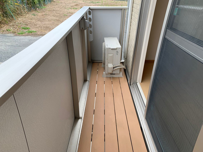 12/23 バルコニー