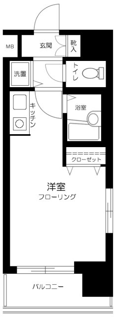 ロイヤルパレス大塚駅前の間取り