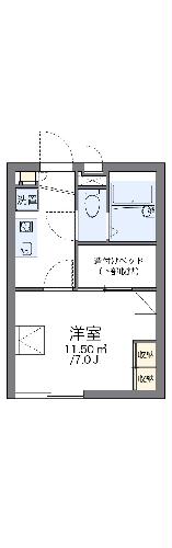 レオパレス四季の間取り