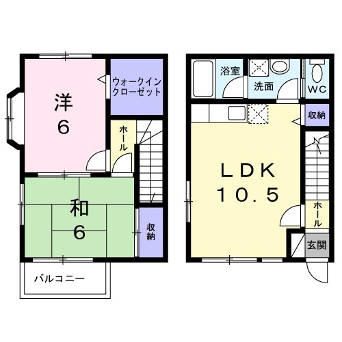 ミドルヴィレッジの間取り