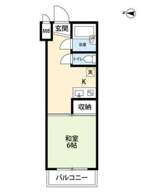 馬込コーポビアネーズの間取り