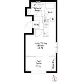 CASA PIAZZA 下丸子の間取り