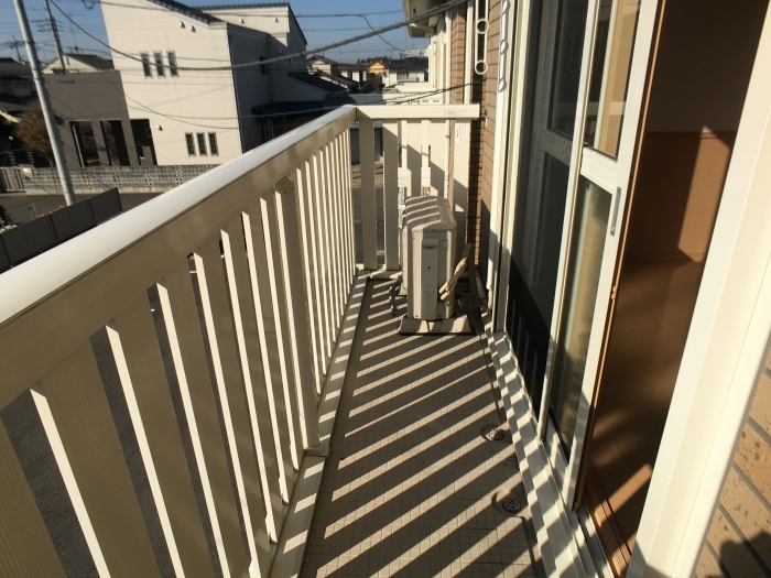 12/28 バルコニー