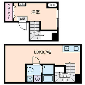 アムス早稲田(旧La Blancheur 早稲田)の間取り
