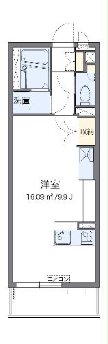 レオネクストモリシゲの間取り