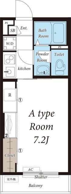 リブリ・横浜西の間取り