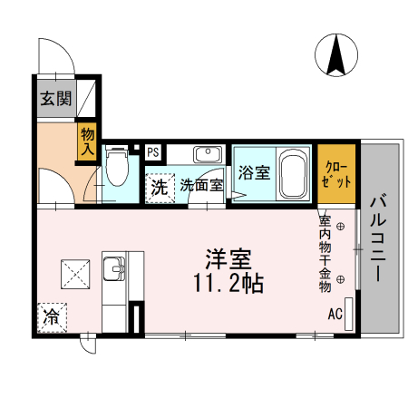 ルミナーレ町田の間取り
