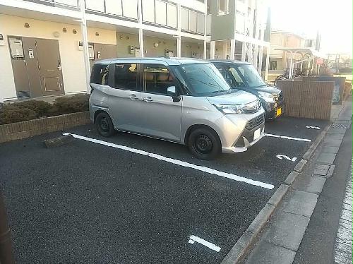 12/22 駐車場