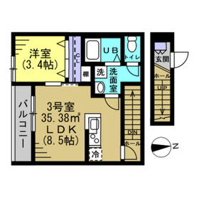 アトム(atom)の間取り