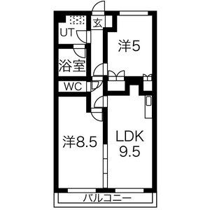 マロニエヴェールの間取り