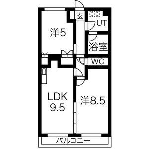 マロニエヴェールの間取り
