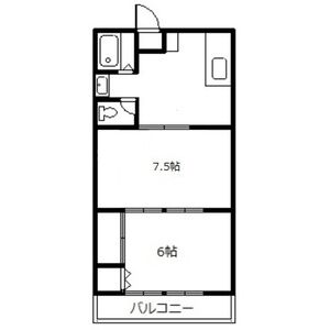 奈良渕ハイツの間取り