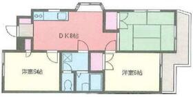 エクセレントハイツ岸谷の間取り