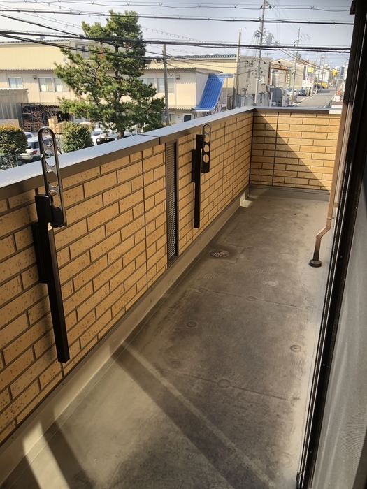 12/18 バルコニー