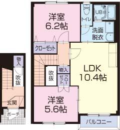 アルカサル華の間取り