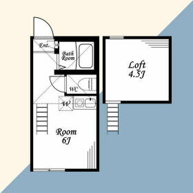 ユナイト石川町アッシュフォードの間取り